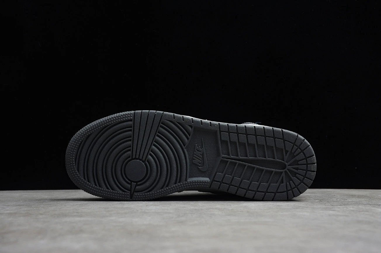 Air Jordan 1 Mid Grey Black White by Air Jordan