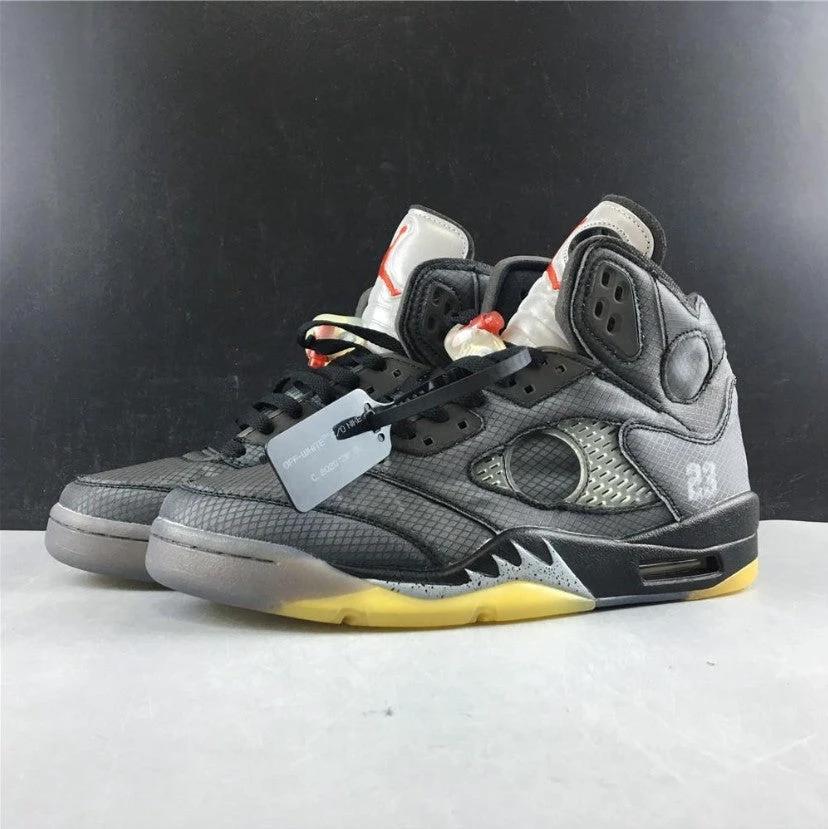 Air Jordan 5 Retro OW Black Shoes Sneakers by Air Jordan