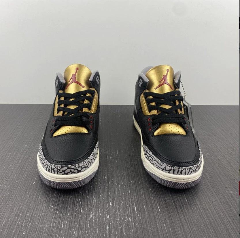 Air Jordan 3 Black Gold Shoes Sneakers 1 by Air Jordan