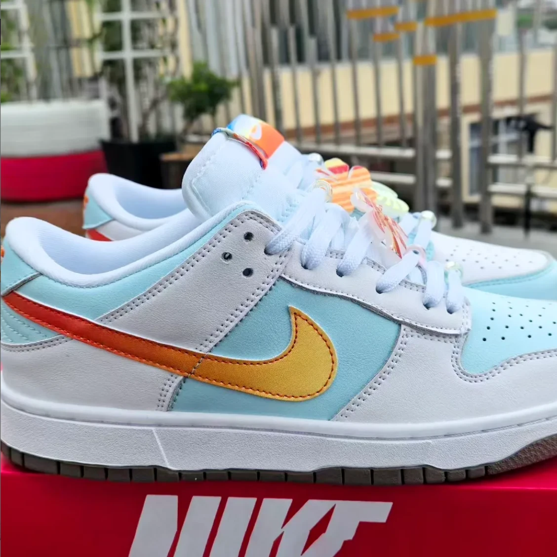 Dunk Low LX Beach Sunset Shoes Sneakers by Air Jordan