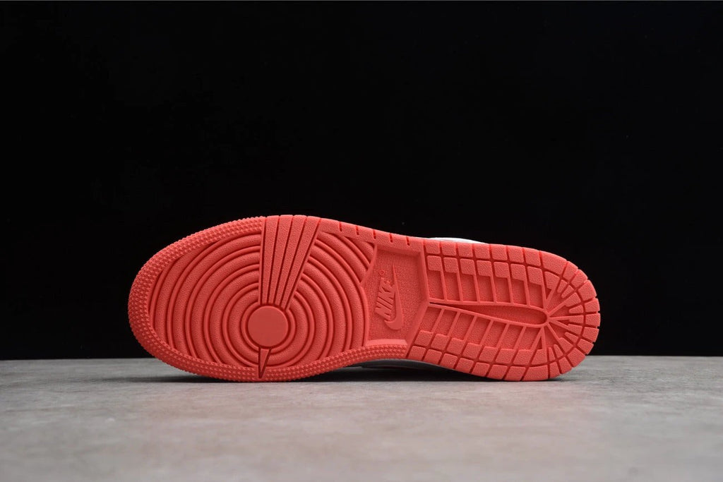 Air Jordan 1 Low Top White Red by Air Jordan