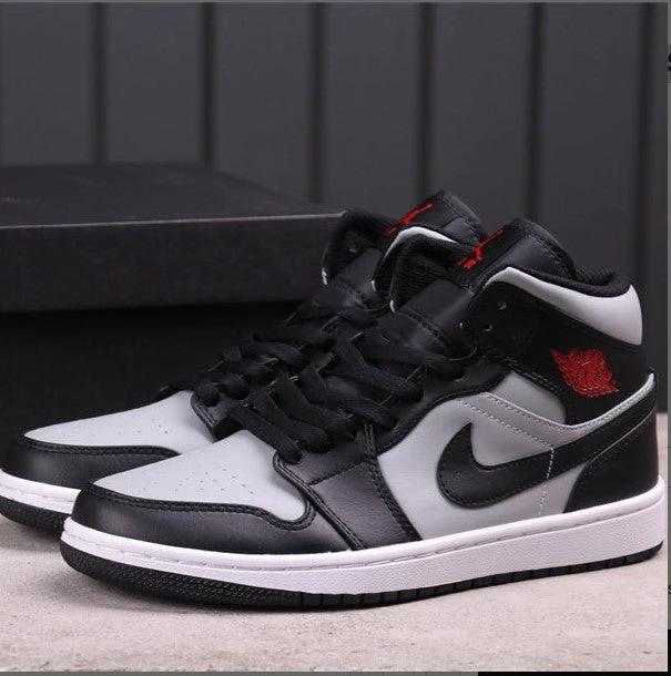 Air Jordan 1 Mid Shadow Red Shoes Sneakers by Air Jordan