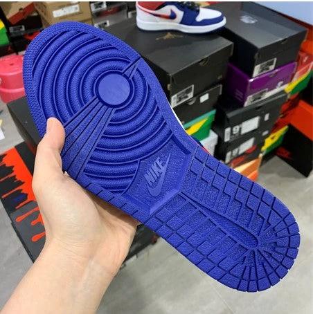 Air Jordan 1 Mid Red And Blue Color Hook by Air Jordan