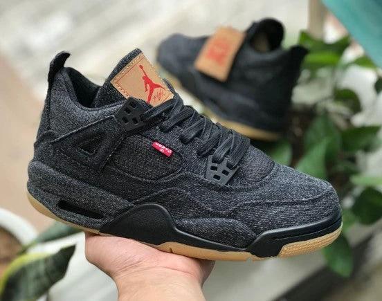 Air Jordan 4 Black Gray by Air Jordan