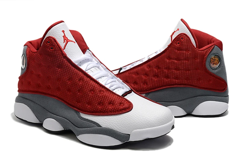 Air Jordan 13 Wine Red Grey by Air Jordan
