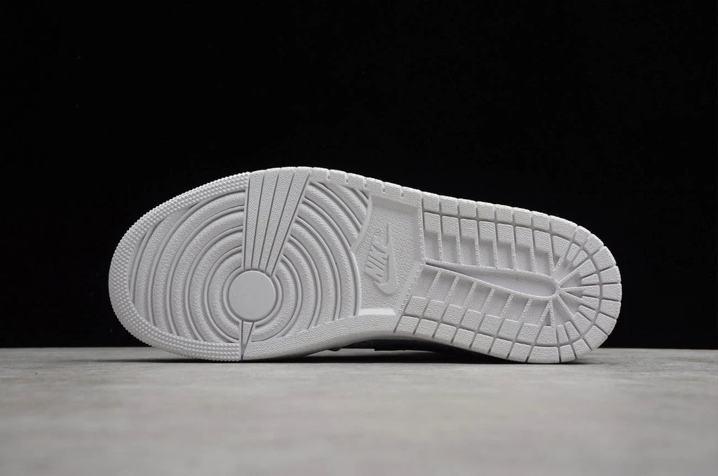 Air Jordan 1 Mid Black And White Gray by Air Jordan