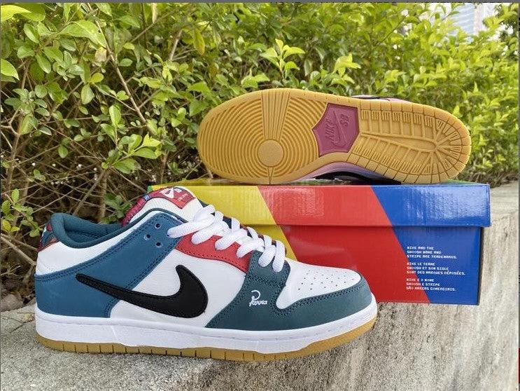 SB Dunk Low Parra Shoes Sneakers by Air Jordan