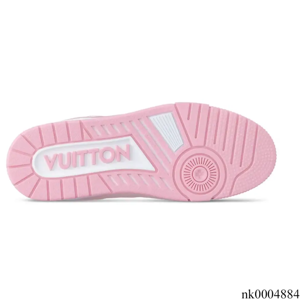 LV Trainer Pink Rose Shoes Sneakers by Air Jordan