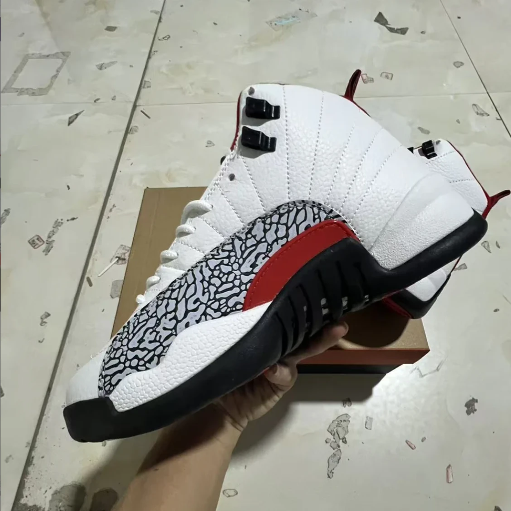 Air Jordan 12 Elephant Print Shoes Sneakers by Air Jordan