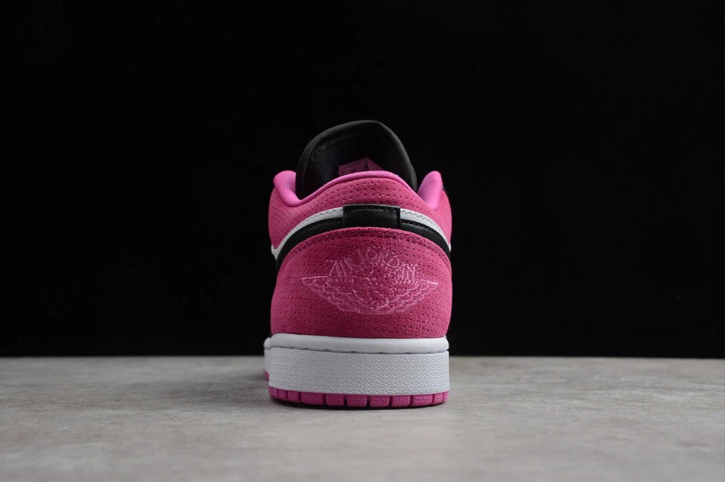 Air Jordan 1 Low Black Active Fuchsia by Air Jordan