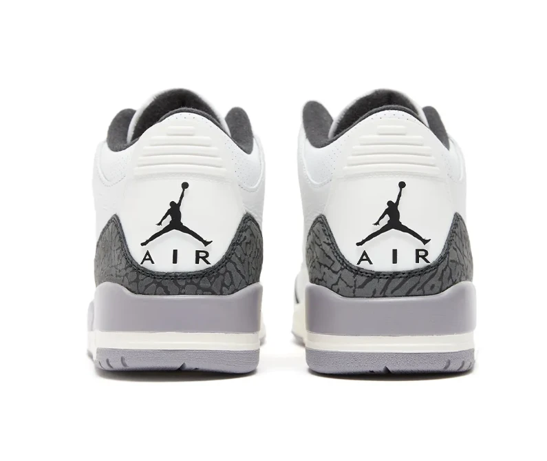 AJ 3 Cement Grey Shoes Sneakers by Air Jordan
