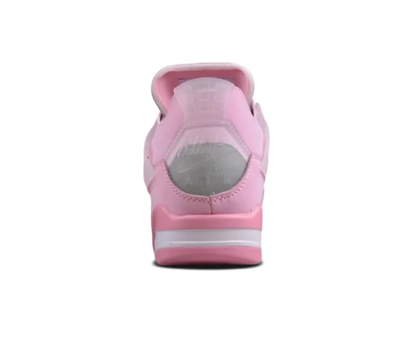 OW X AJ 4 Pink Shoes Sneakers by Air Jordan
