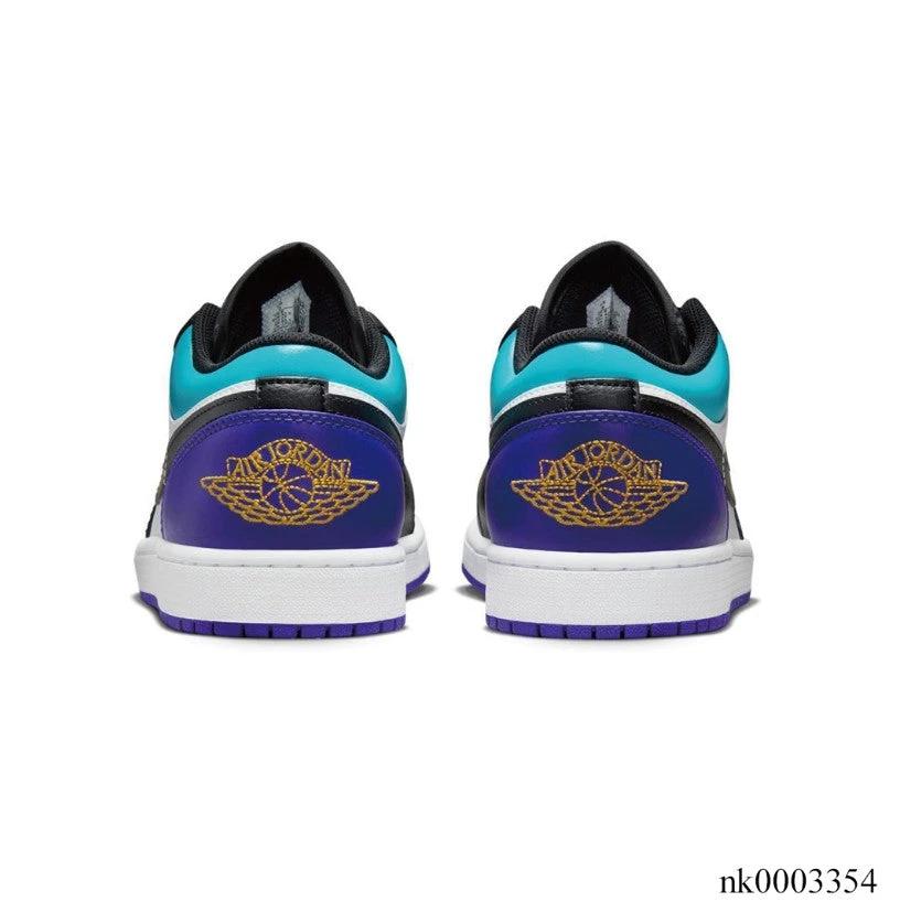 Air Jordan 1 Low Court Purple Tropical Twist Shoes Sneakers by Air Jordan
