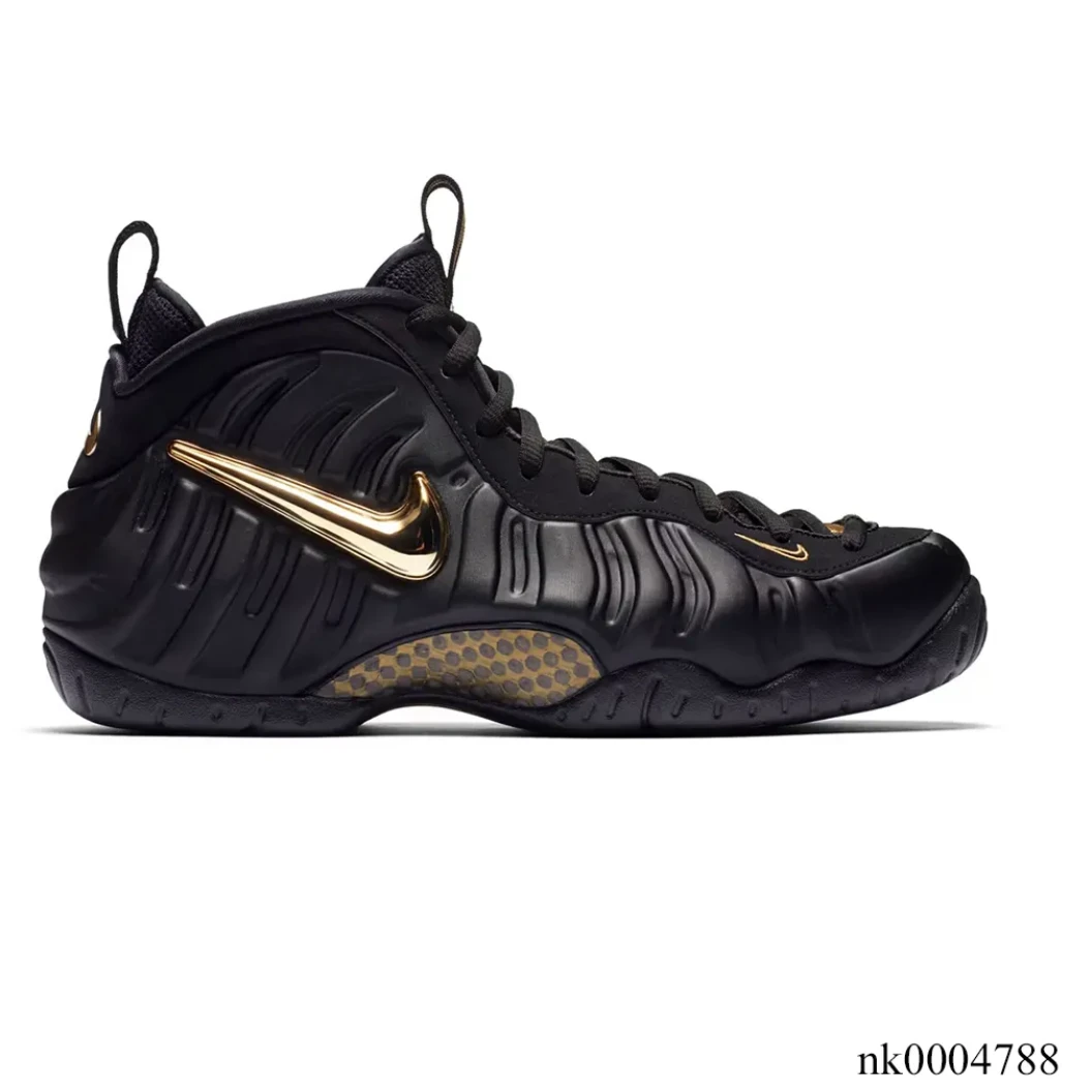 Air Foamposite Pro ‘Black Metallic Gold’ Shoes Sneakers by Air Jordan