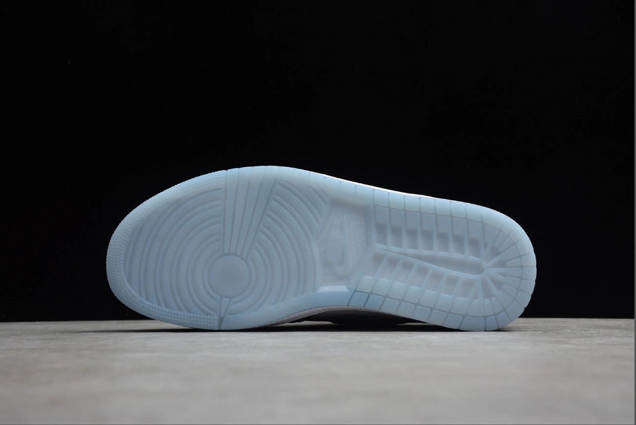 Air Jordan 1 Low Top Denim White Blue by Air Jordan