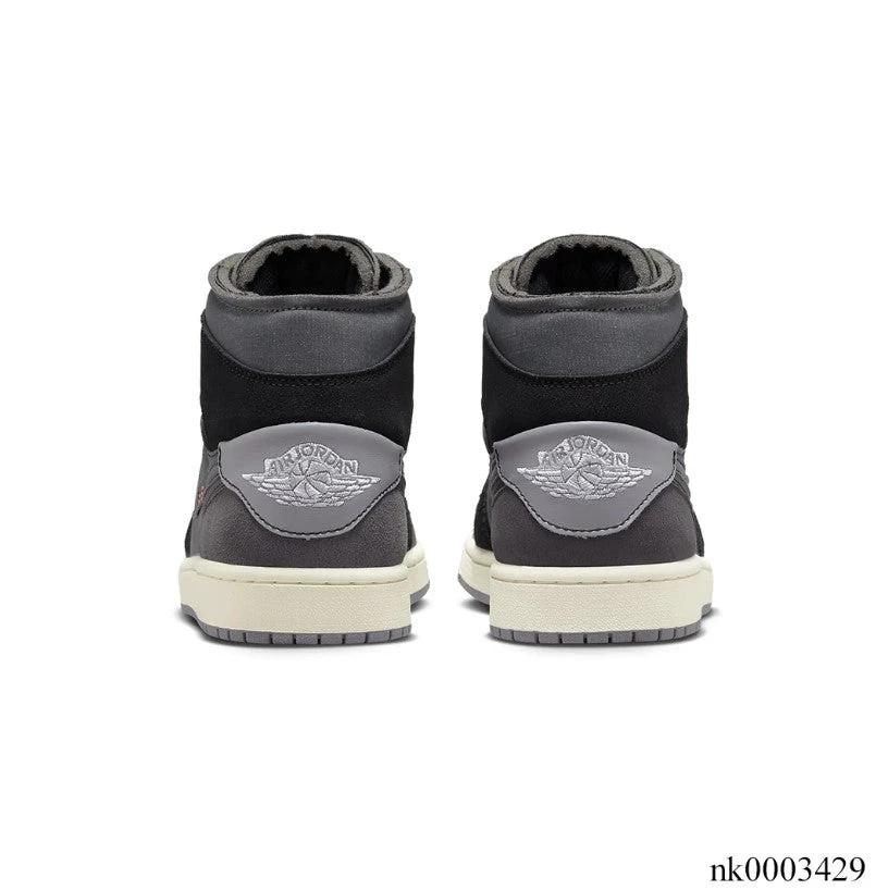 Air Jordan 1 Mid Craft Inside Out Black Shoes Sneakers by Air Jordan