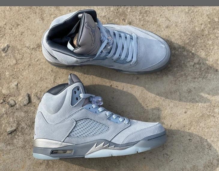 Air Jordan 5 Retro Bluebird Shoes Sneakers by Air Jordan