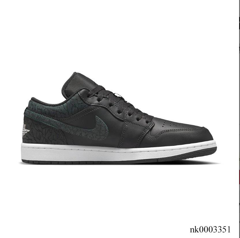 Air Jordan 1 Low SE Black Elephant Shoes Sneakers by Air Jordan