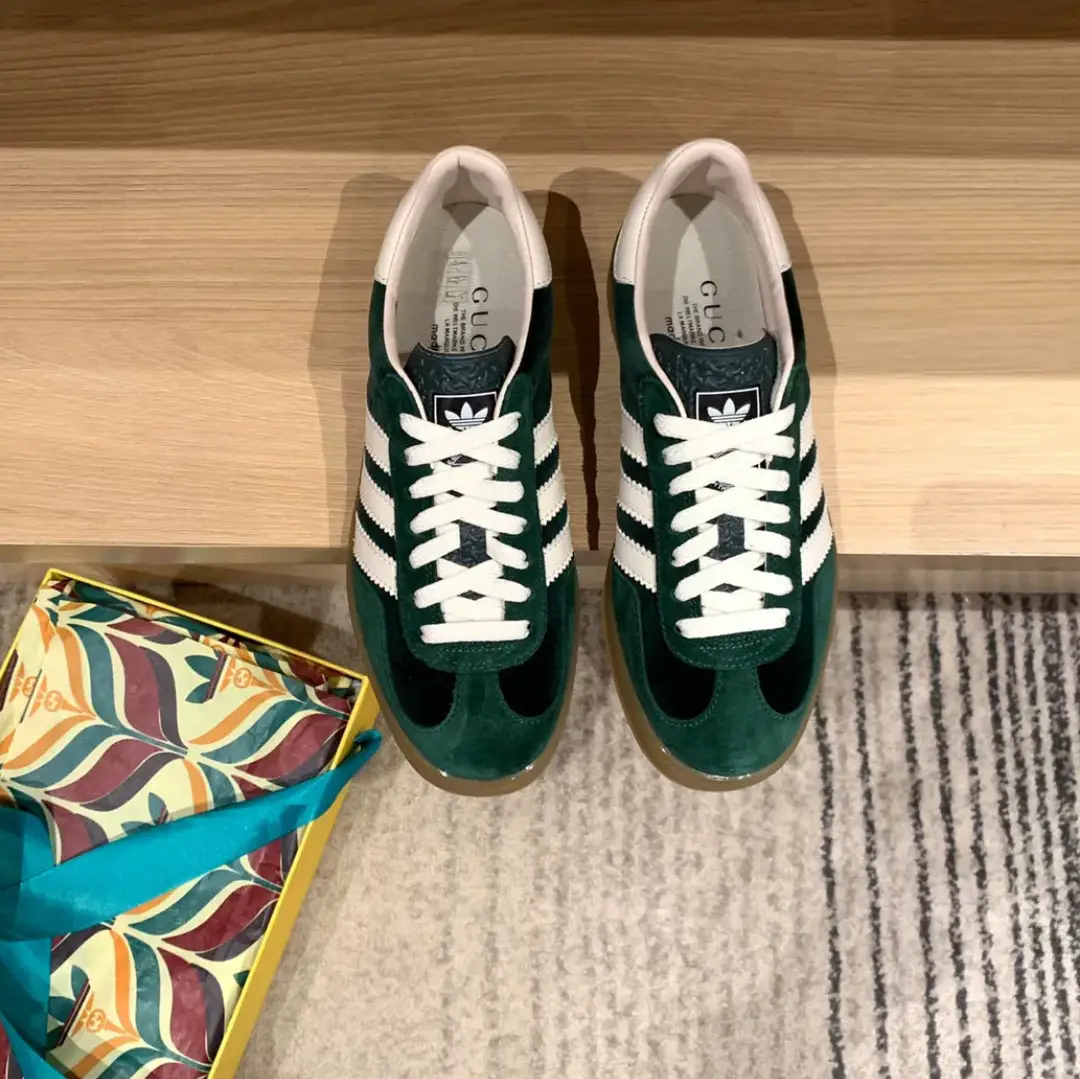 GG x AD Gazelle ‘Light Blue Silk’ Shoes Sneakers – nk0004915 by Air Jordan