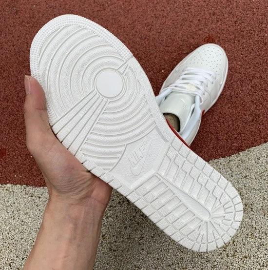 Air Jordan 1 Low White Red by Air Jordan