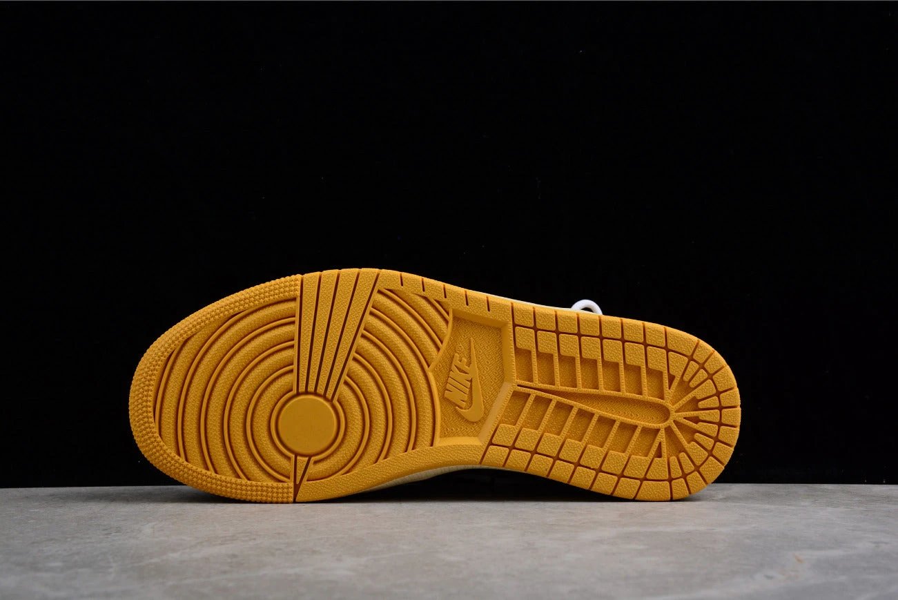 Air Jordan 1 Low Yellow White Black by Air Jordan