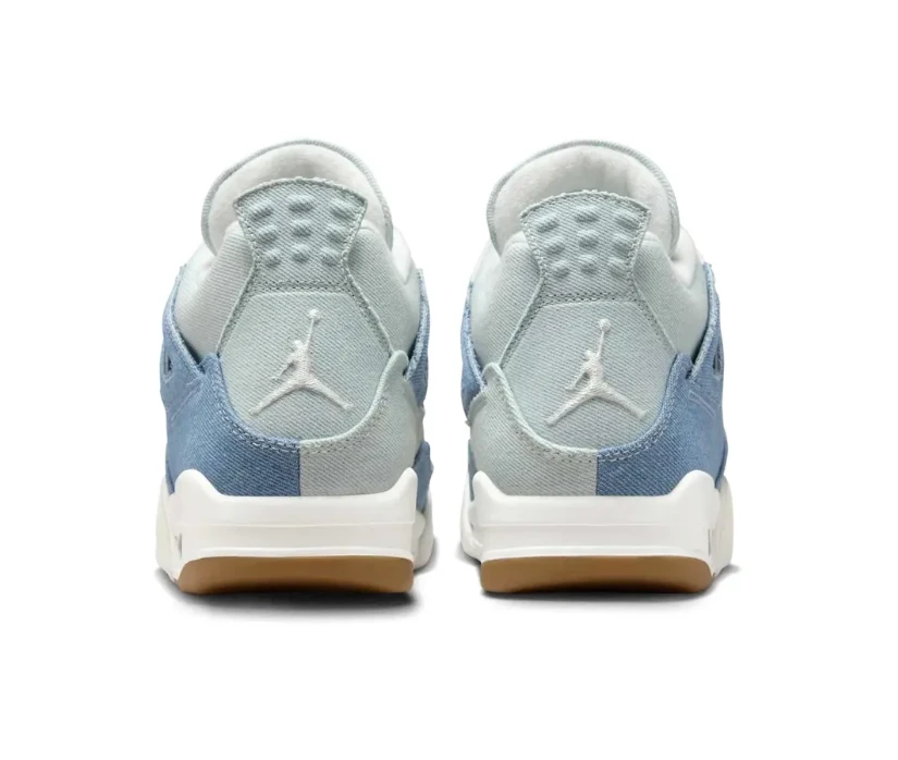 Air Jordan 4 Denim Worn Blue Shoes Sneakers by Air Jordan