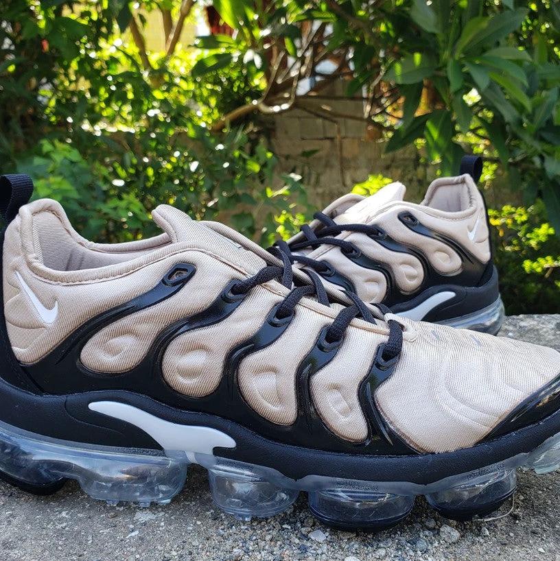Air VaporMax Plus Black Beige Shoes Sneakers by Air Jordan