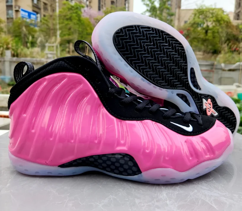 Air Foamposite One Polarized Pink Shoes Sneakers by Air Jordan