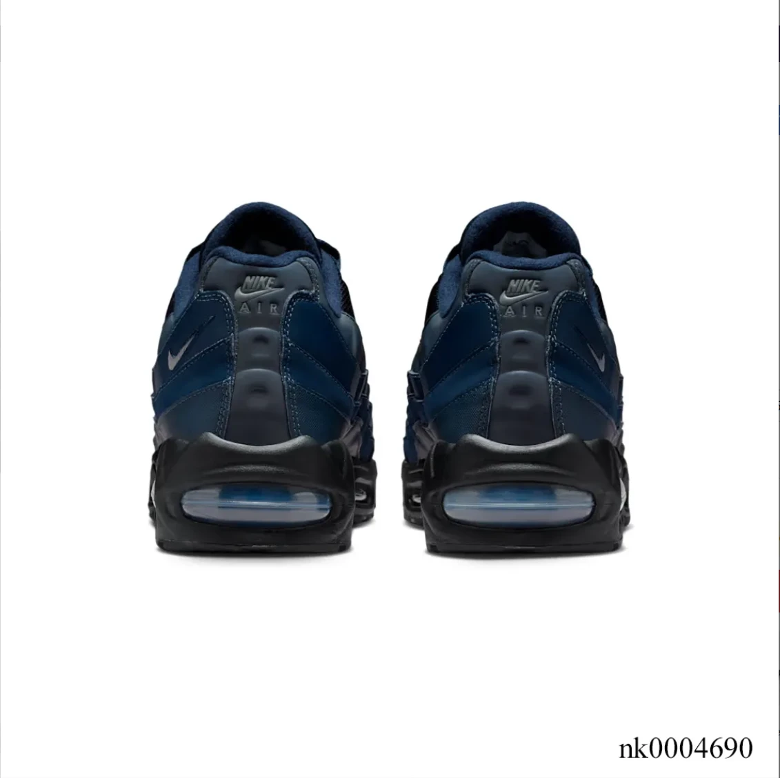 Air Max 95 Big Bubble Black Game Royal Shoes Sneakers by Air Jordan