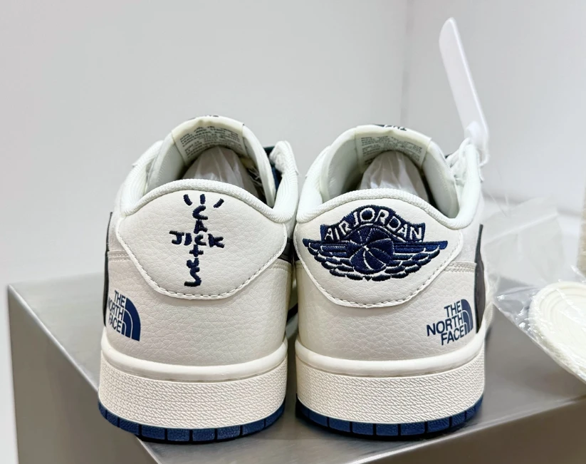 Air Jordan 1 Low x Travis Scott x TNF Shoes Sneakers by Air Jordan