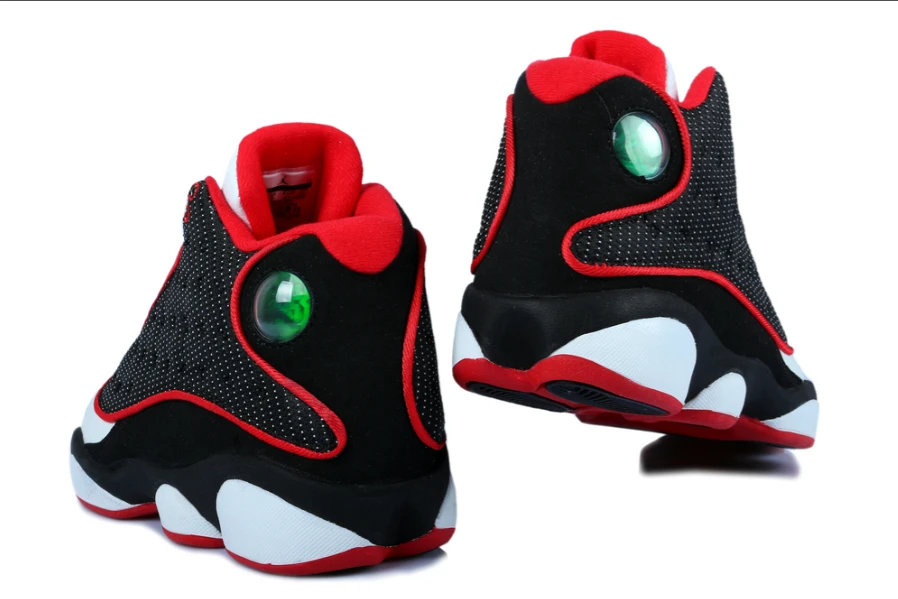 Air Jordan 13 Black White Red by Air Jordan