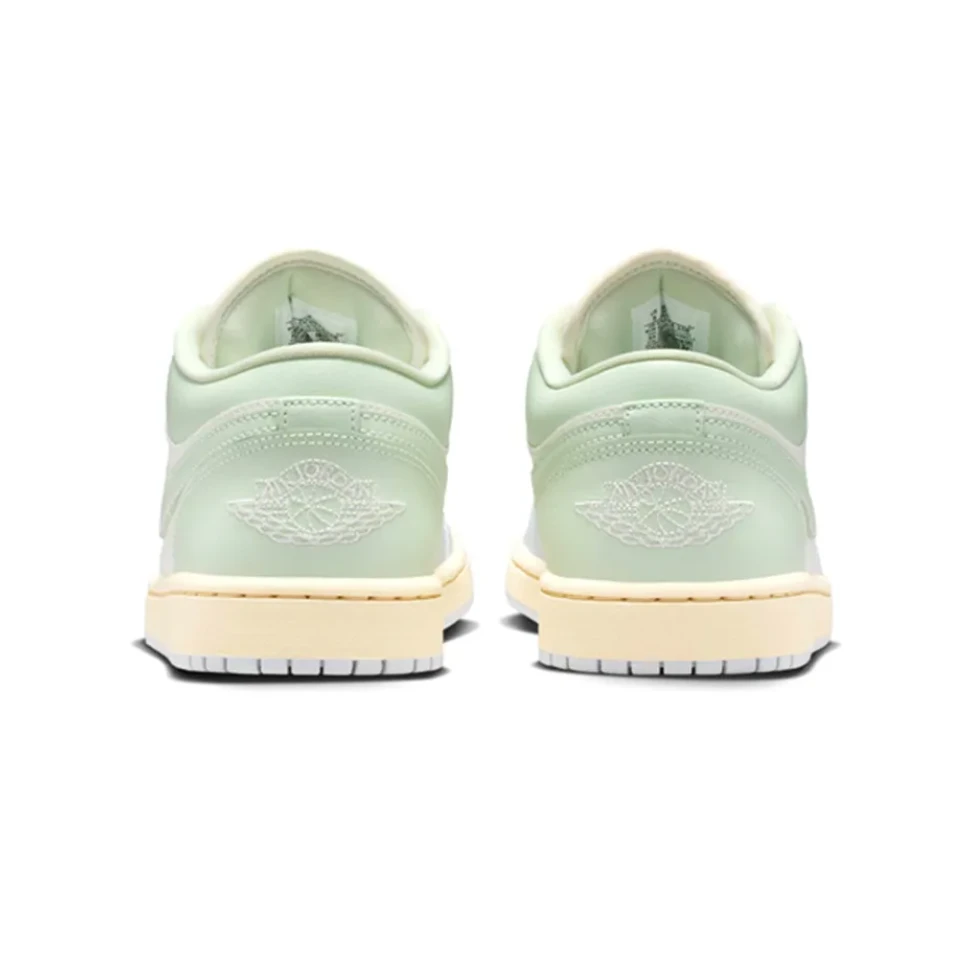Air Jordan 1 Low Sail Aura Shoes Sneakers by Air Jordan
