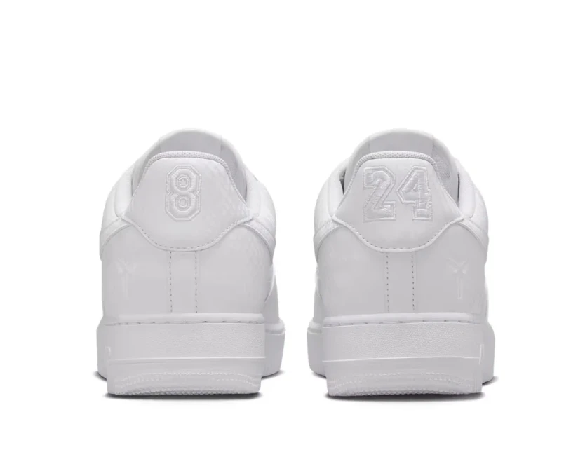 Kobe Bryant x AF 1 Low Triple White Shoes Sneakers by Air Jordan