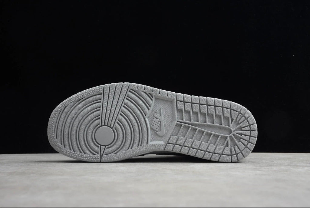 Air Jordan 1 Mid Gray White Black by Air Jordan