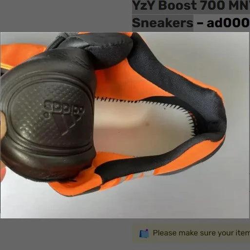 Yeezy Boost 700 MNVN Orange Shoes Sneakers by Air Jordan
