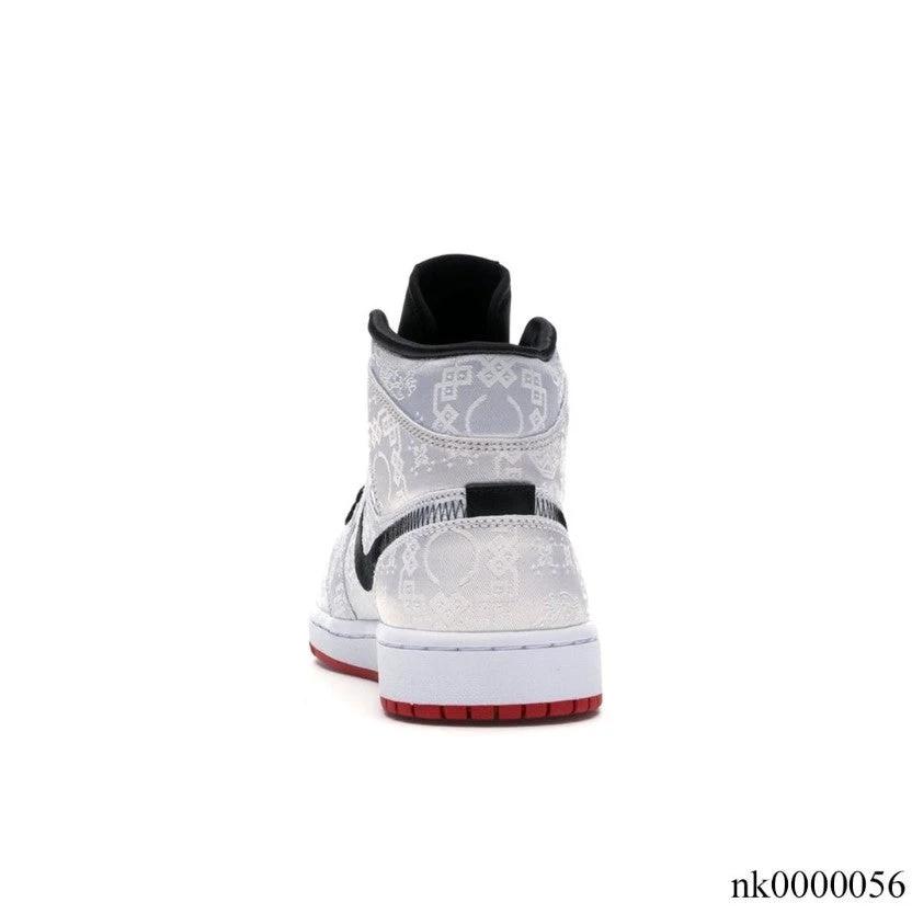 Air Jordan 1 Mid SE Fearless Edison Chen CLOT Shoes Sneakers by Air Jordan