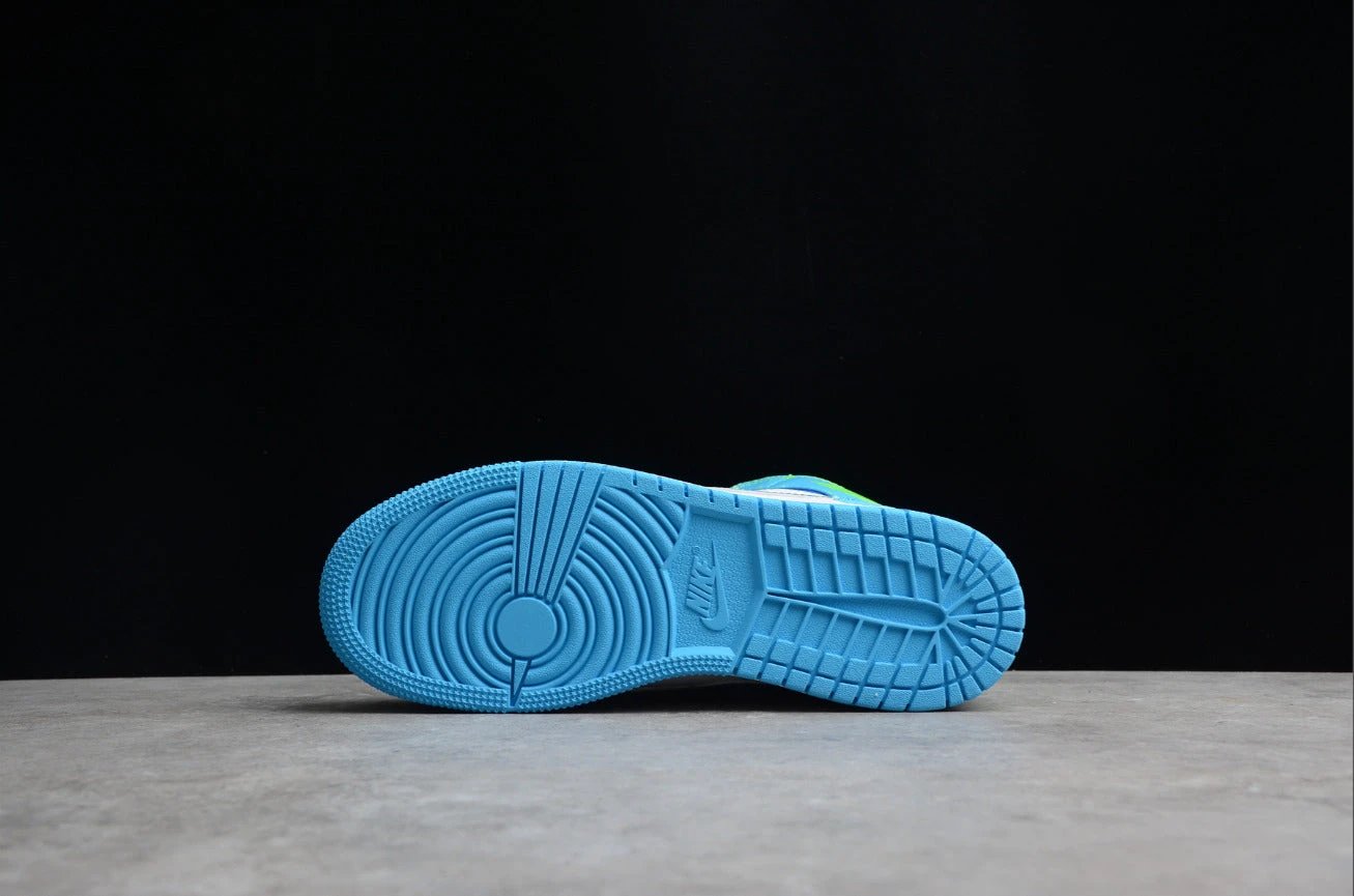 Air Jordan 1 Mid Blue Green by Air Jordan