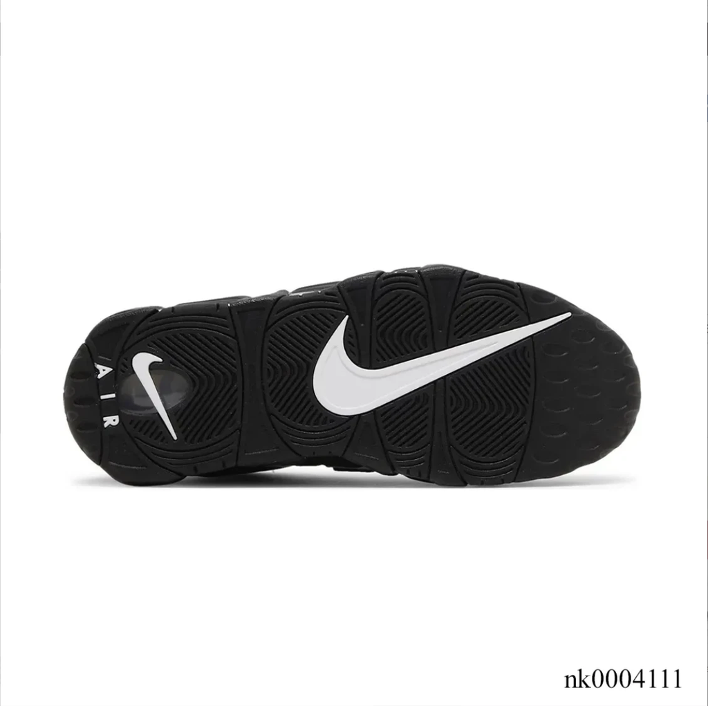 Air More Uptempo Black White Shoes Sneakers by Air Jordan