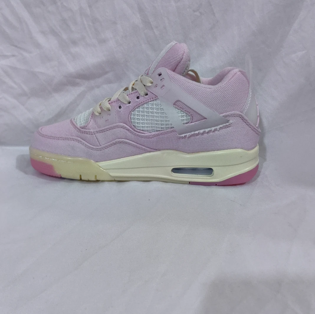Air Jordan 4 Denim Iced Carmine Shoes Sneakers by Air Jordan