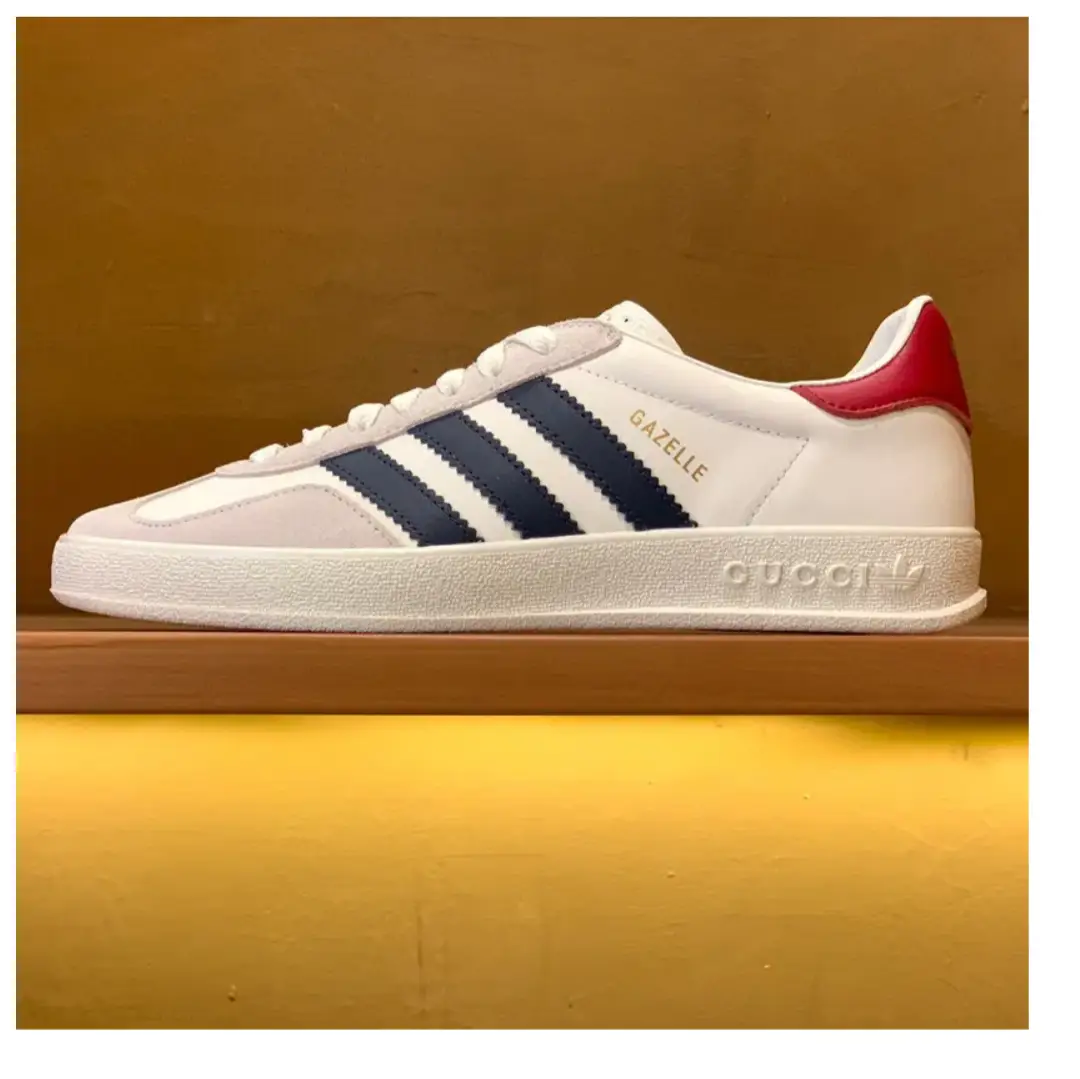 GG x AD Gazelle ‘White’ Shoes Sneakers by Air Jordan