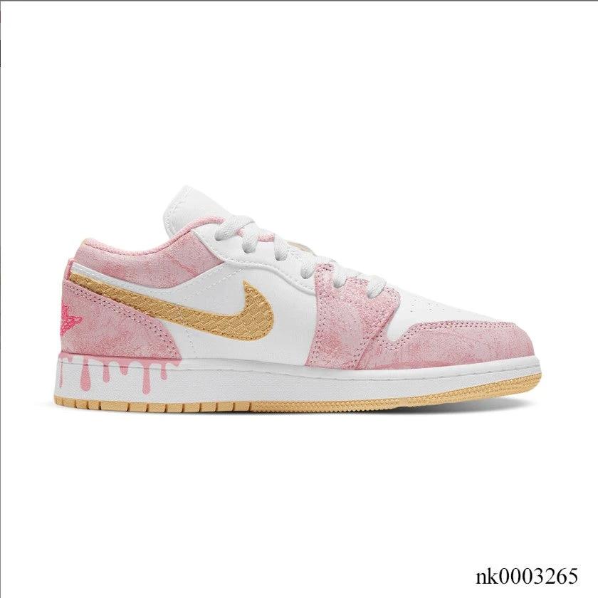 Air Jordan 1 Low Paint Drip Shoes Sneakers by Air Jordan