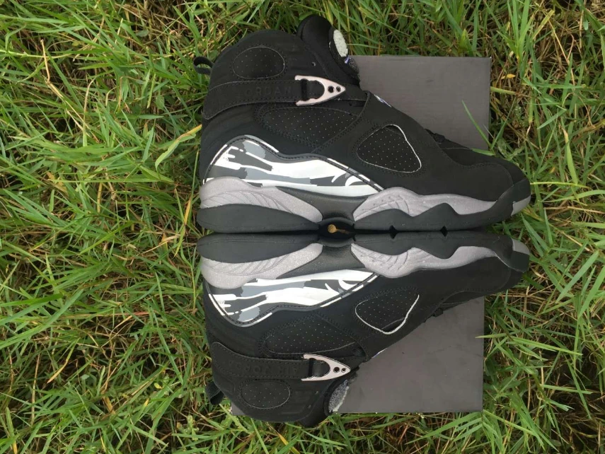 Air Jordan 8 'Black Chrome' by Air Jordan