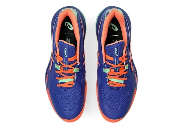 Asics Gel-Resolution X Padel Dark Cobalt Vivid Coral 1041A492-402 by Air Jordan
