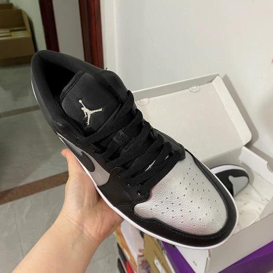 Air Jordan 1 Low Joe 1 Black Silver by Air Jordan