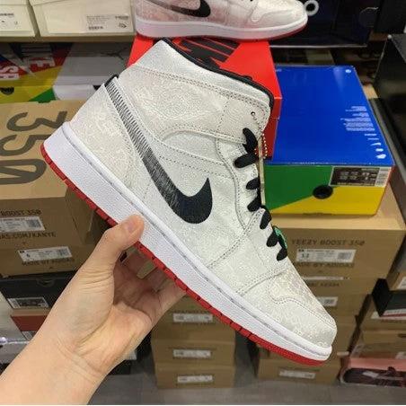 Air Jordan 1 Mid White Silk Copper Coins by Air Jordan
