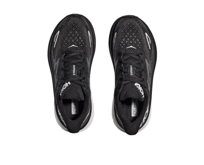 Hoka One One Clifton 9 2E Wide Black White 1132210-BWHT by Air Jordan