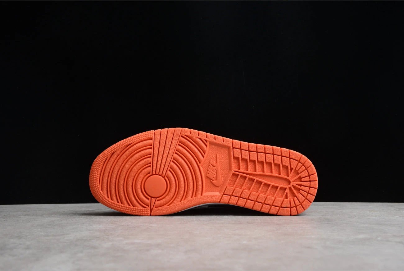 Air Jordan 1 Low OG White Orange Black by Air Jordan