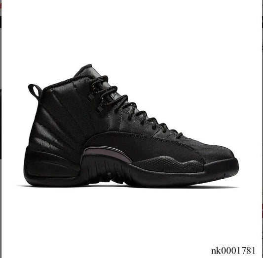 Air Jordan 12 Retro Winterized Triple Black Shoes Sneakers by Air Jordan