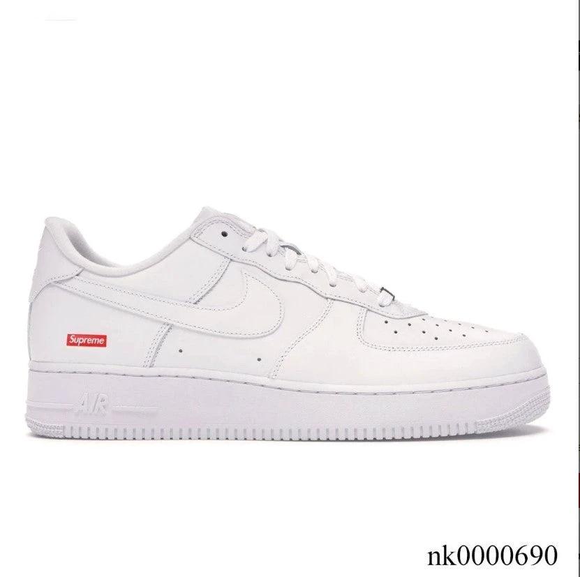Air Force 1 Low Supreme White Shoes Sneakers by Air Jordan