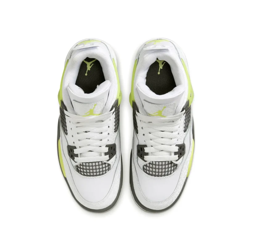 Air Jordan 4 Light Lemon Twist Shoes Sneakers by Air Jordan